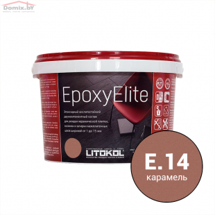 Фуга для плитки Litokol EpoxyElite E.14 карамель (1 кг)